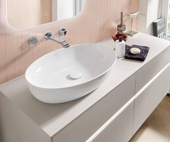 V&B Artis 61 fritst&aring;ende bowlevask - Uden overl&oslash;b