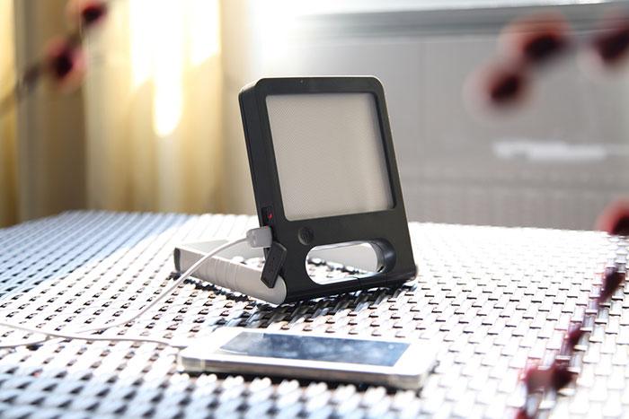 Lutec Padlight Solar udend&oslash;rslampe m/USB og solceller