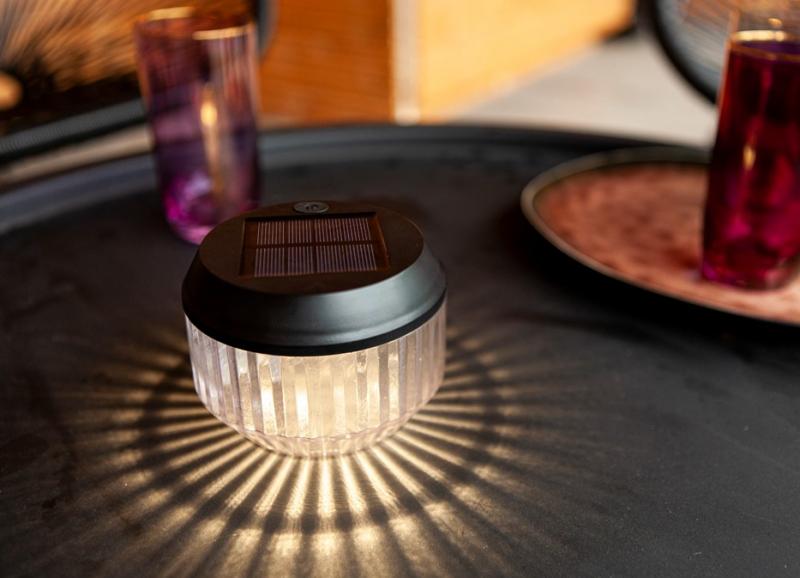 Lutec Solar Diva bordlampe m/solceller - Sæt af 2 - Sort Lutec Solar Diva bordlampe m/solceller - Sæt af 2 - Sort