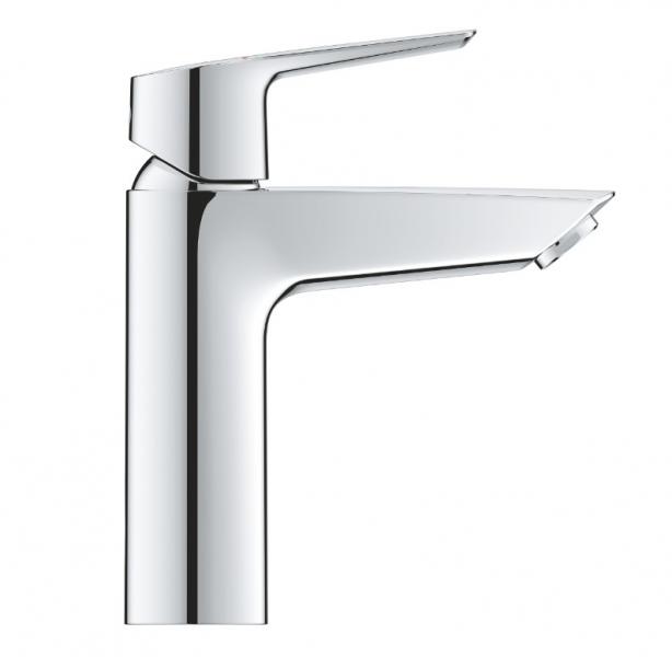 Grohe Start M håndvaskarmatur m/push-open bundventil - Krom Grohe Start M håndvaskarmatur m/push-open bundventil - Krom