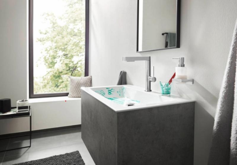 Hansgrohe Finoris 230 håndvaskarmatur m/udtræksbruser - Krom Hansgrohe Finoris 230 håndvaskarmatur m/udtræksbruser - Krom