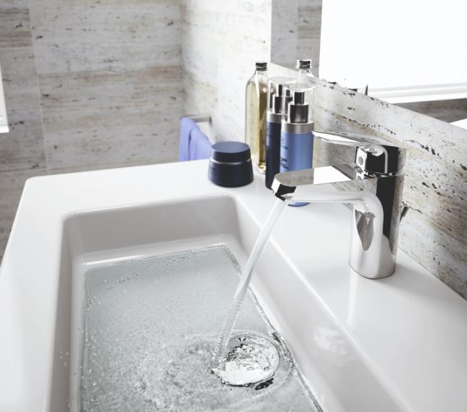 Ideal Standard Ceraflex h&aring;ndvaskbatteri - BlueStart - m/bundventil