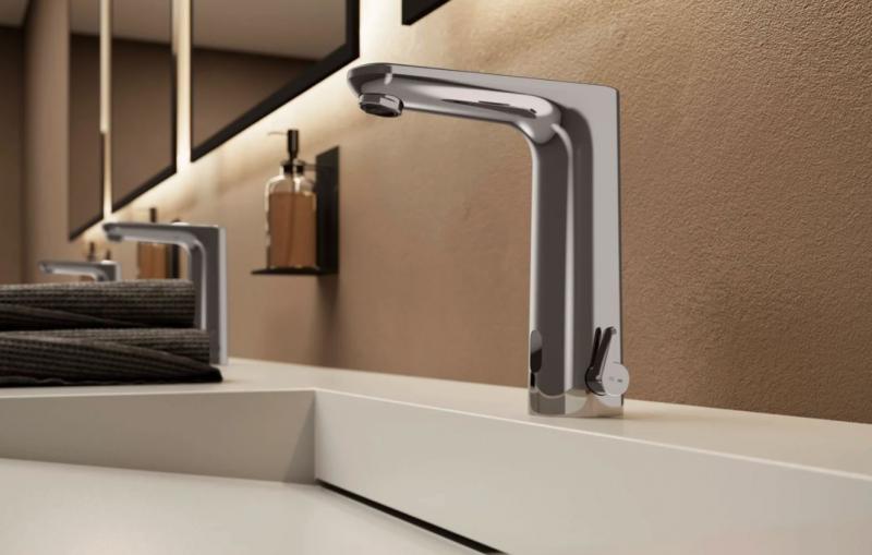 Oras Electra 9362FZ safety berøringsfri vandhane m/håndbruser - Krom Oras Electra 9362FZ safety berøringsfri vandhane m/håndbruser - Krom