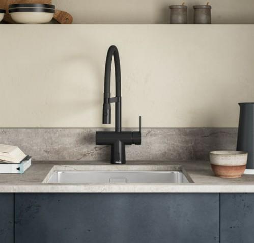 Damixa Touchless Pro k&oslash;kkenarmatur - Mat sort