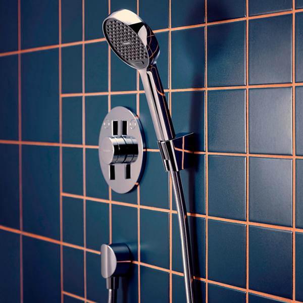 hansgrohe Activera Select S h&aring;ndbrusers&aelig;t 95 2jet m/Ecosmart og bruserslange - Krom