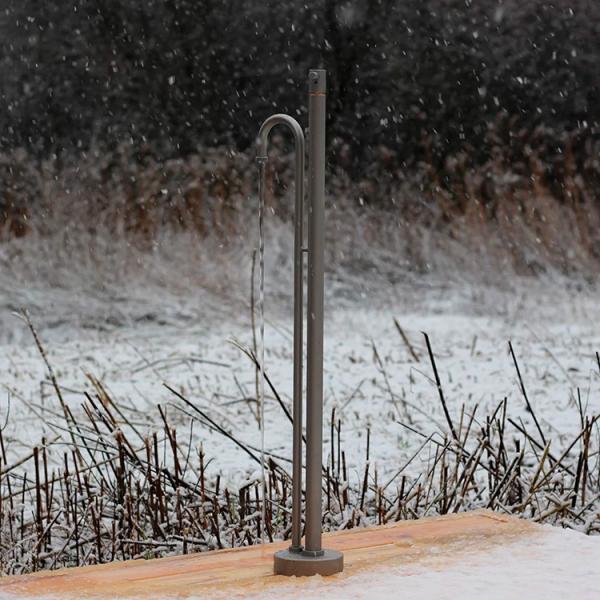 Frostline Eqi frostfri vandpost - Tappeh&oslash;jde 645 mm - Rustfri st&aring;l