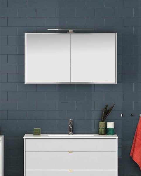 Gustavsberg Graphic 100 spejlskab - Hvid Gustavsberg Graphic 100 spejlskab - Hvid