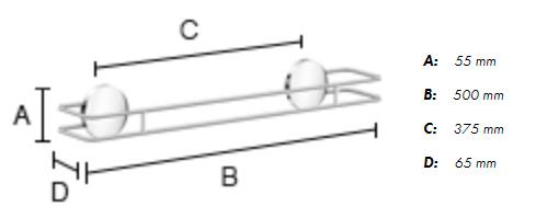 Beslagsboden selvklæbende tilbehørspakke til bad - Mat sort Beslagsboden selvklæbende tilbehørspakke til bad - Mat sort