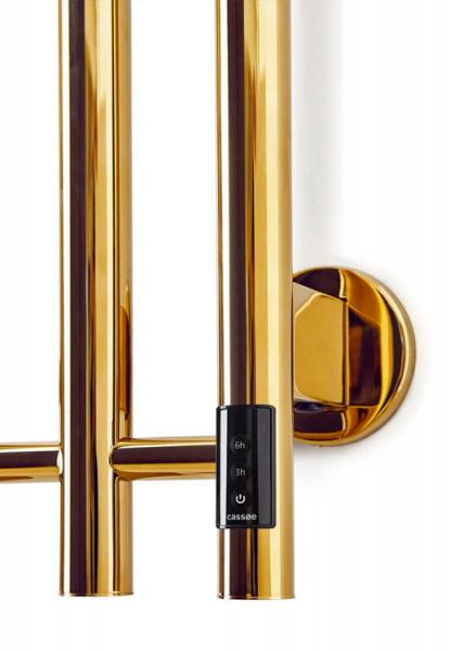 Cass&oslash;e Catania h&aring;ndkl&aelig;det&oslash;rrer - 26x142 cm - Poleret messing