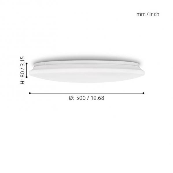 Eglo Pogliola v&aelig;g- og loftslampe