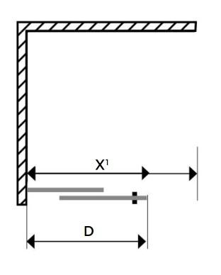 Strømberg Faro 12 walk-in brusevæg m/skydedør 800mm - Klart glas/gunmetal Strømberg Faro 12 walk-in brusevæg m/skydedør 800mm - Klart glas/gunmetal