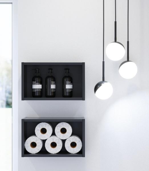 Dansani Bubble LED loftslampe &Oslash;120mm m/lysstyring - Mat sort