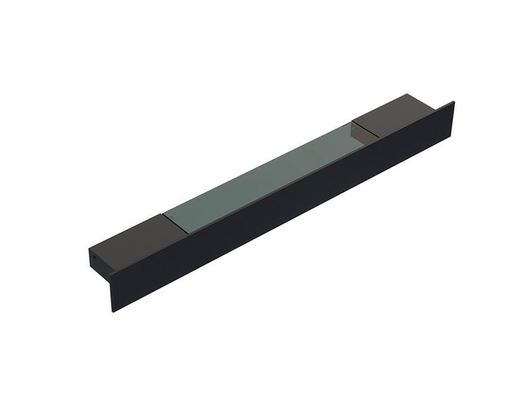 Dansani Illumi hylde 80 cm m/elstik, USB stik, trådløs lysstyring - Mat sort Dansani Illumi hylde 80 cm m/elstik, USB stik, trådløs lysstyring - Mat sort