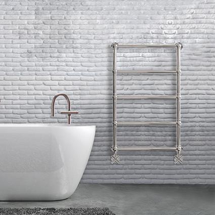 Kriss Empire h&aring;ndkl&aelig;det&oslash;rrer - 60x95 cm - Krom