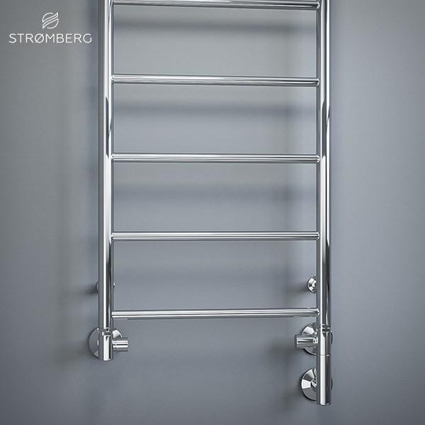 Str&oslash;mberg Regus h&aring;ndkl&aelig;det&oslash;rrer til kombidrift - 26,6x95 cm - Krom