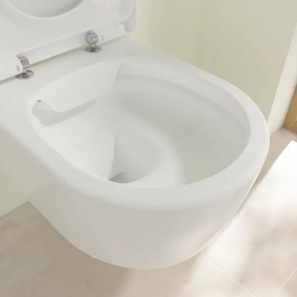Villeroy & Boch Avento Rimless væghængt toilet inkl. sæde - Hvid Villeroy & Boch Avento Rimless væghængt toilet inkl. sæde - Hvid