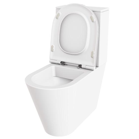 Lavabo Forma rimless gulvstående toilet BTW inkl. sæde Lavabo Forma rimless gulvstående toilet BTW inkl. sæde