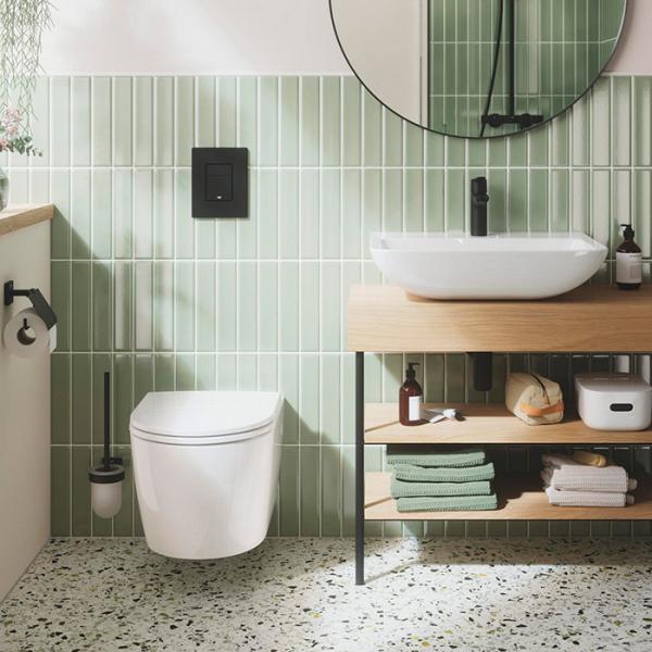 Grohe Start Round Ceramic v&aelig;gh&aelig;ngt toilet inkl s&aelig;de m/SoftClose og QuickRelease