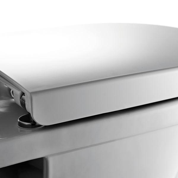 Pressalit 3 toilets&aelig;de m/soft close - Hvid