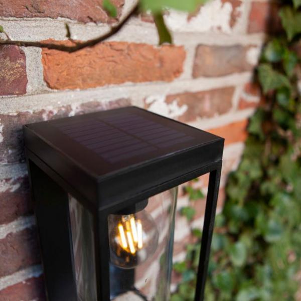 Lutec Flair udendørslampe m/sensor og solceller Lutec Flair udendørslampe m/sensor og solceller