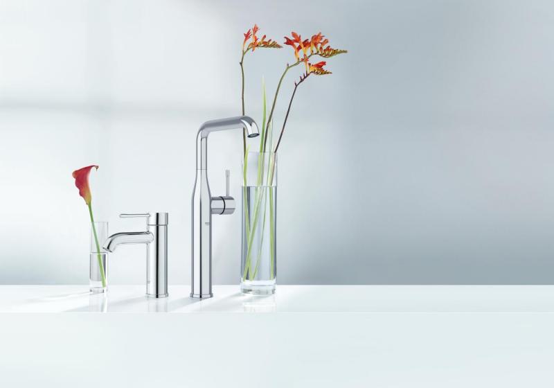 Grohe Essence New håndvaskarmatur u/bundventil - Krom Grohe Essence New håndvaskarmatur u/bundventil - Krom