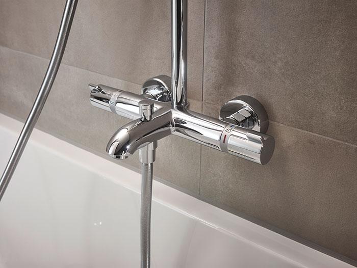 hansgrohe Crometta E 240 Showerpipe til badekar