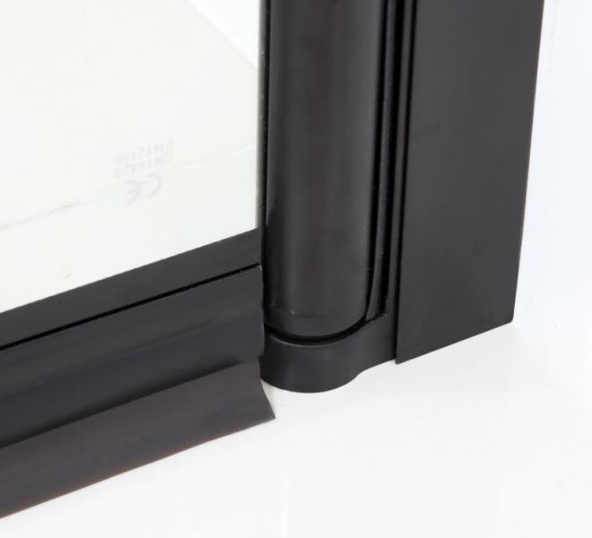 Nortiq Kalmar bruseafsk&aelig;rmning - 90x90 - Mat sort