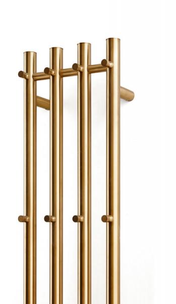 Cassøe Catania håndklædetørrer - 26x142 cm - Børstet messing Cassøe Catania håndklædetørrer - 26x142 cm - Børstet messing