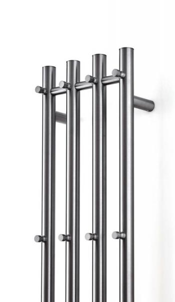 Cassøe Catania håndklædetørrer - 26x142 cm - Gunmetal Cassøe Catania håndklædetørrer - 26x142 cm - Gunmetal