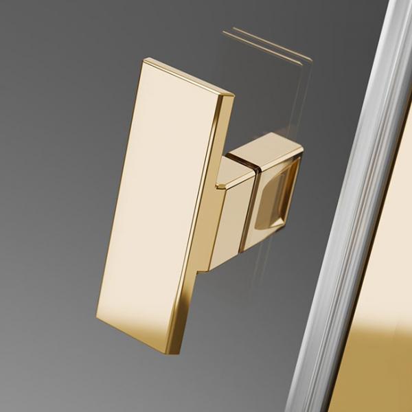 Strømberg Noma 20 nichedør 800mm - Højre - Poleret messing Strømberg Noma 20 nichedør 800mm - Højre - Poleret messing