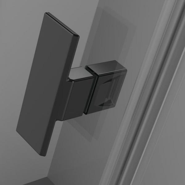 Str&oslash;mberg Noma 30 dobbelt svingd&oslash;r 800mm - Mat sort