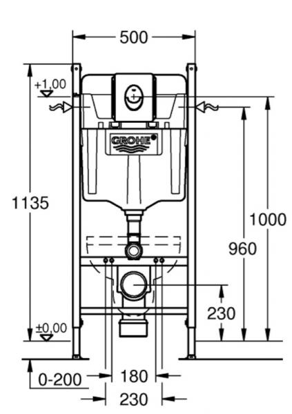 V&B O.novo Compact toiletpakke inkl. cisterne, hvid betjeningsplade og sæde m/soft-close V&B O.novo Compact toiletpakke inkl. cisterne, hvid betjeningsplade og sæde m/soft-close