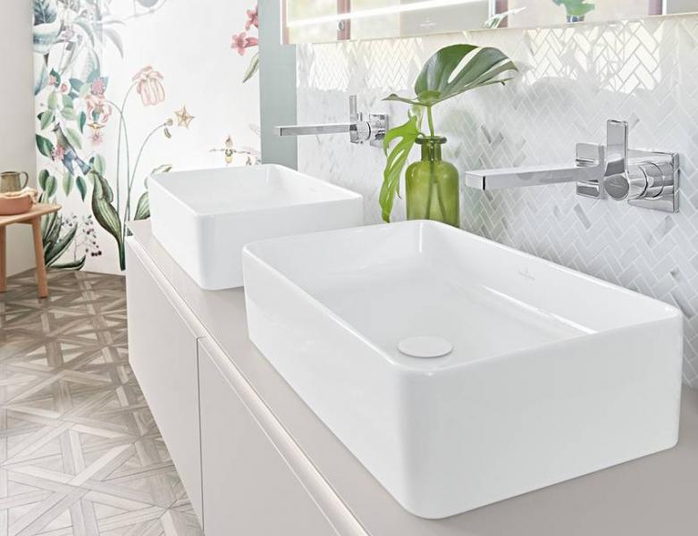 V&B Collaro 56 fritst&aring;ende bowlevask - Uden overl&oslash;b