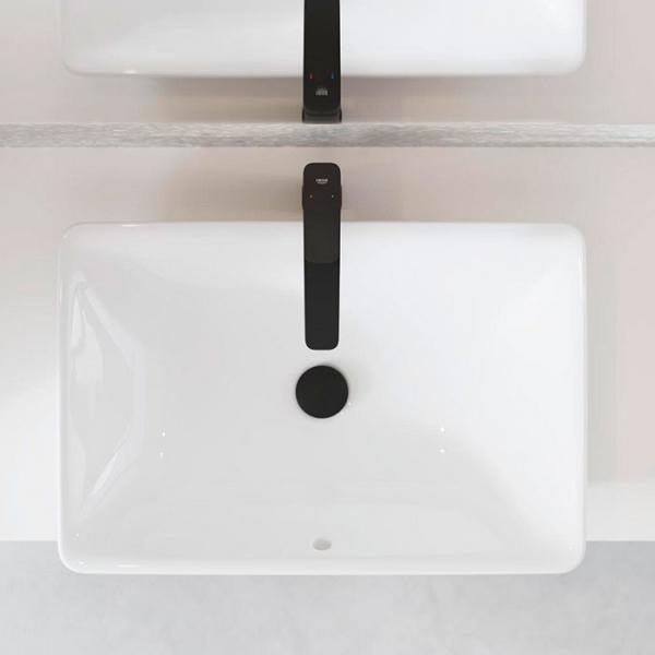 Grohe Euro 60 fritst&aring;ende bowlevask - Med overl&oslash;b - HyperClean