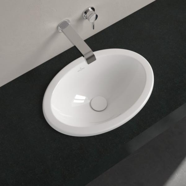 V&B Loop& Friends 51 h&aring;ndvask t/nedf&aelig;ldning - Med overl&oslash;b