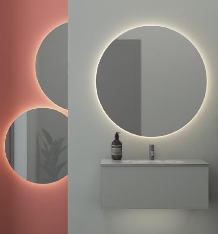 Dansani Corona rundt spejl m/lys - 75 cm Dansani Corona rundt spejl m/lys - 75 cm