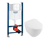 V�gh�ngt toilet komplet under 7.000 kr