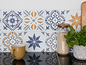 Selvklæbende fliser til væg