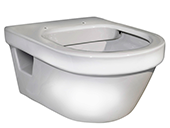 Toilets�de til Hygienic Flush v�gh�ngt